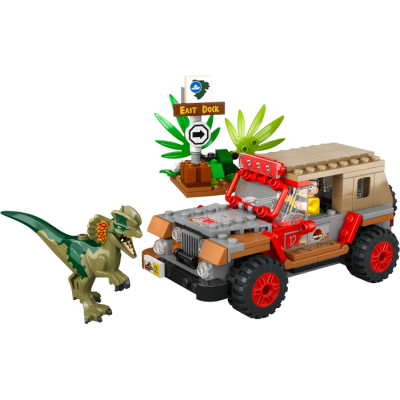 LEGO JURASSIC WORLD L'embuscade du dilophosaure 2023