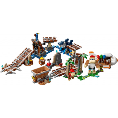 LEGO Super Mario™ Ensemble d'extension La course en wagon de Diddy Kong 2023