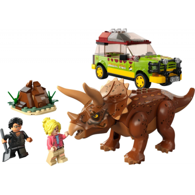 LEGO JURASSIC WORLD La recherche sur les tricératops 2023