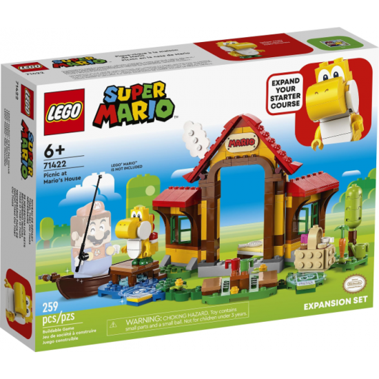 LEGO Super Mario™ Ensemble d'extension Pique-nique à la maison de Mario 2023