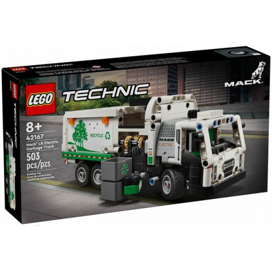 LEGO TECHNIC Camion à ordures Mack® LR Electric 2024