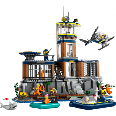 LEGO CITY L'île de la prison de la police 2024