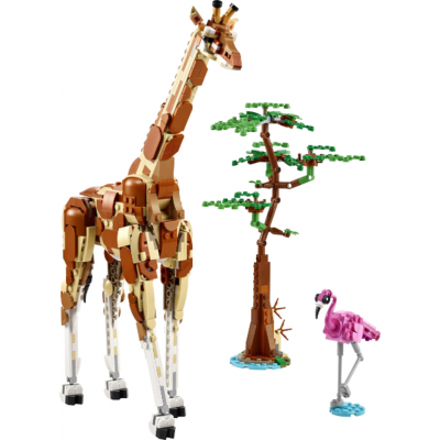 LEGO CREATOR Les animaux sauvages du safari 2024
