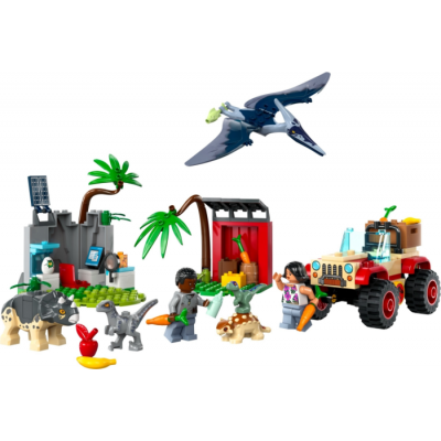 LEGO JURASSIC WORLD Le centre de sauvetage des bébés dinosaures 2024