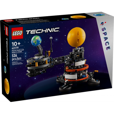 LEGO TECHNIC La planète Terre et la Lune en...