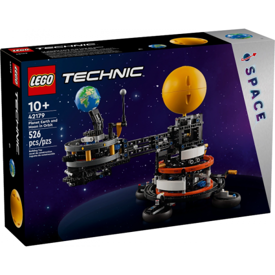 LEGO TECHNIC La planète Terre et la Lune en...