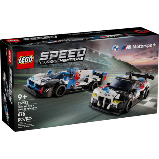 LEGO Speed champions Les voitures de course BMW M4...