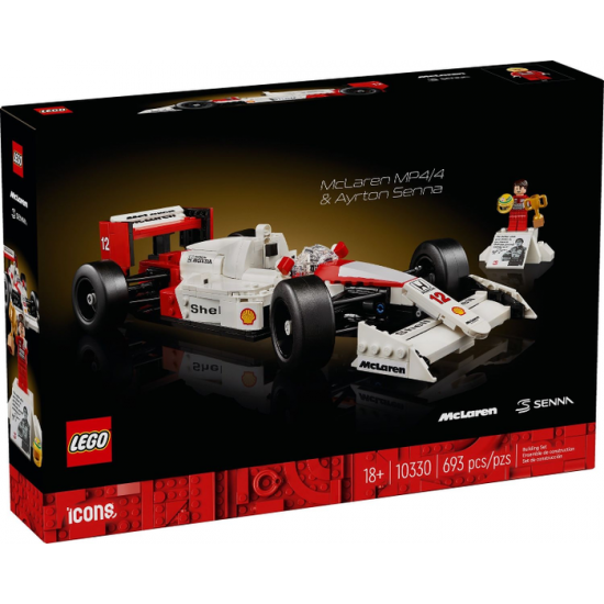 LEGO® Icons McLaren MP4/4 et Ayrton Senna 2024