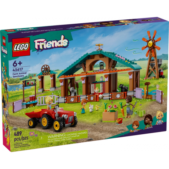 LEGO FRIENDS Le sanctuaire des animaux de la ferme...