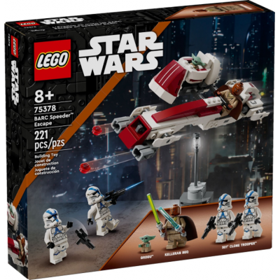 LEGO STAR WARS L’évasion en moto-jet BARC  2024