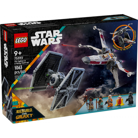 LEGO STAR WARS La fusion du chasseur TIE et du...