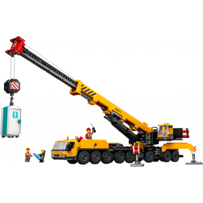 LEGO CITY La grue de construction mobile jaune 2024