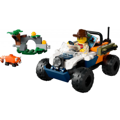 LEGO CITY Le panda roux et le VTT d’exploration de la jungle 2024