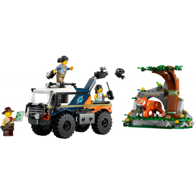 LEGO CITY Le camion tout-terrain d’exploration de la jungle 2024