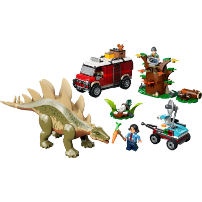 LEGO JURASSIC WORLD Les missions des dinosaures : La découverte du stégosaure 2024