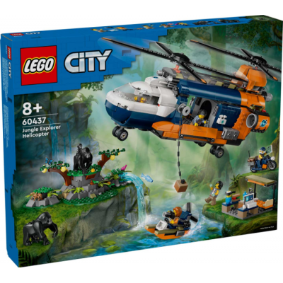 LEGO CITY L’hélicoptère au camp de base...