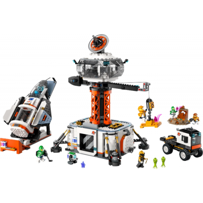 LEGO CITY La base spatiale et la rampe de lancement de la fusée 2024