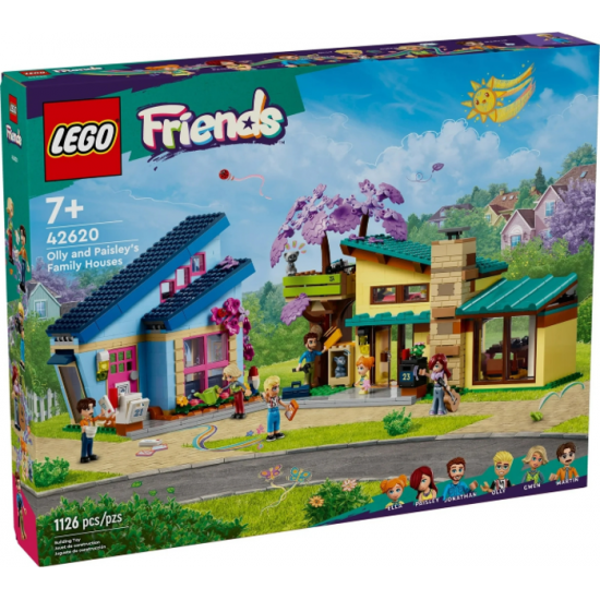 LEGO FRIENDS Les maisons familiales d’Olly et...