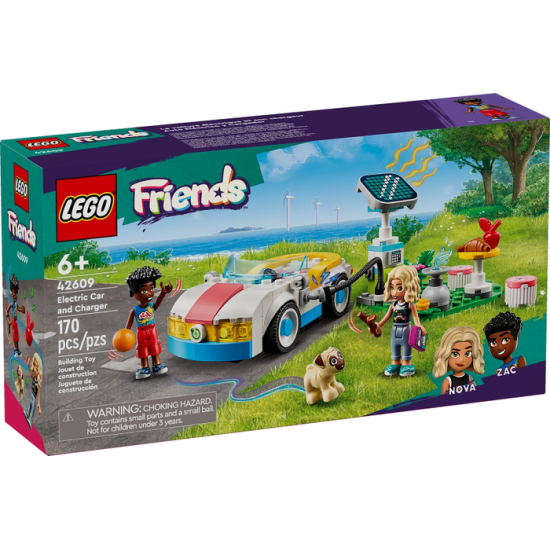 LEGO FRIENDS La voiture électrique et son...