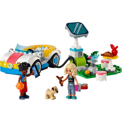 LEGO FRIENDS La voiture électrique et son chargeur 2024