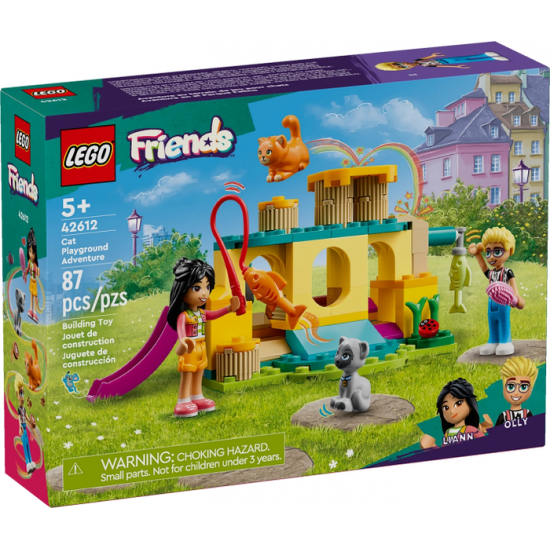 LEGO FRIENDS Aventure au terrain de jeu pour chats...