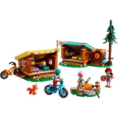 LEGO FRIENDS Les chalets douillets du camp d’aventure 2024