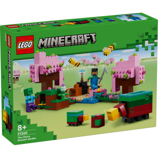 LEGO MINECRAFT Le jardin de cerisiers en fleurs...