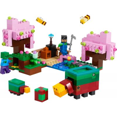 LEGO MINECRAFT Le jardin de cerisiers en fleurs 2024