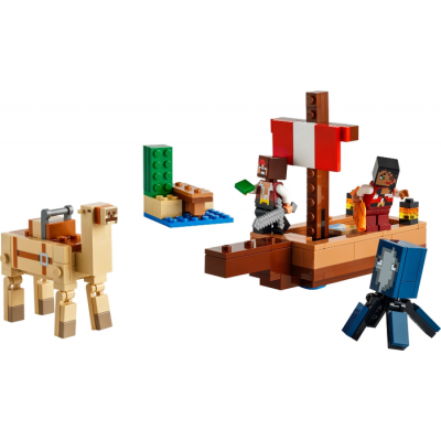 LEGO MINECRAFT Le voyage du bateau de pirates 2024