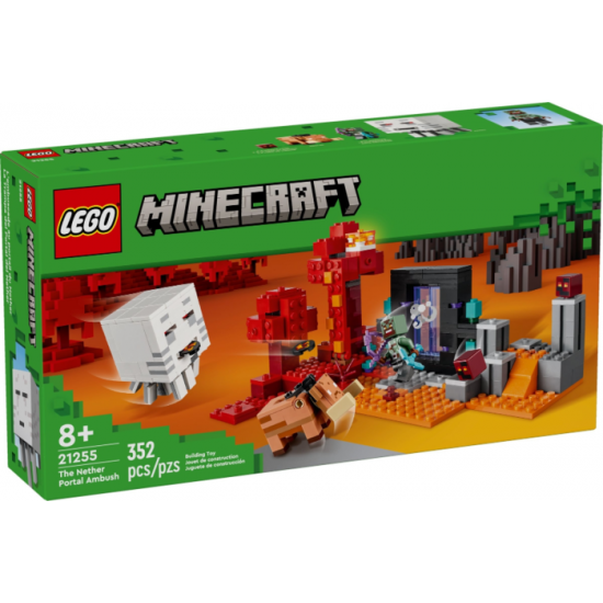 LEGO MINECRAFT L’embuscade au portail du Nether...