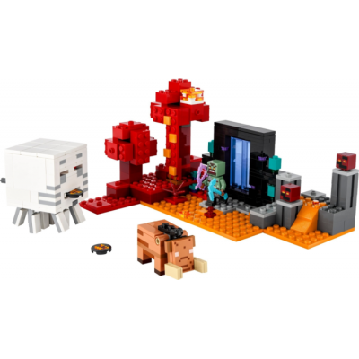 LEGO MINECRAFT L’embuscade au portail du Nether 2024