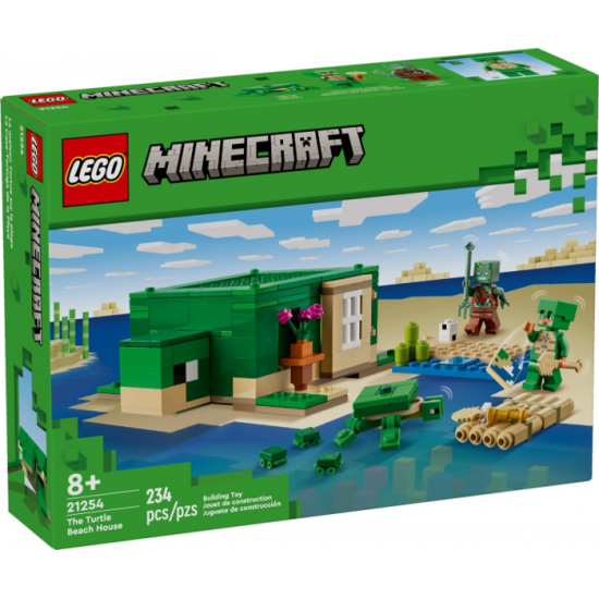 LEGO MINECRAFT La maison Tortue sur la plage 2024