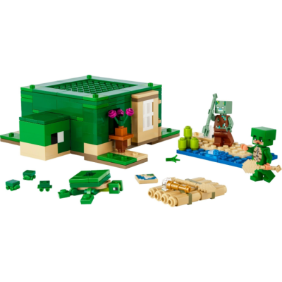 LEGO MINECRAFT La maison Tortue sur la plage 2024