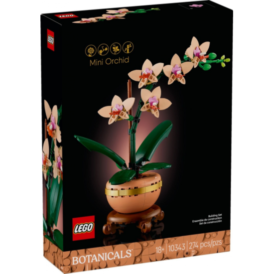 LEGO Icon Botanicals L’orchidée miniature 2025