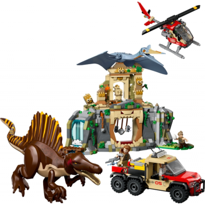 LEGO JURASSIC WORLD Mission aérienne Spinosaure et Quetzalcoatlus 2025