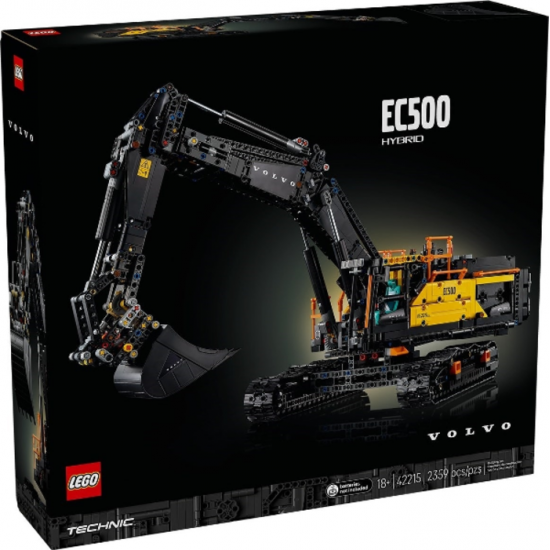 LEGO TECHNIC L’excavatrice Volvo EC500 Hybrid 2025 LEGO TECHNIC L’excavatrice Volvo EC500 Hybrid 2025