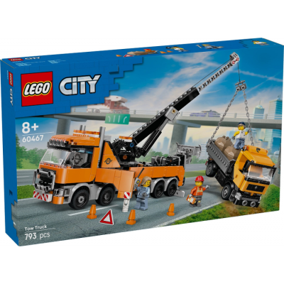 LEGO CITY La dépanneuse robuste avec grue 2025
