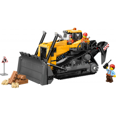 LEGO CITY Le bulldozer jaune 2025
