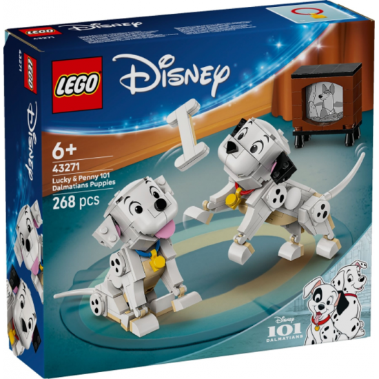LEGO DISNEY Lucky et Penny, les chiots des 101...