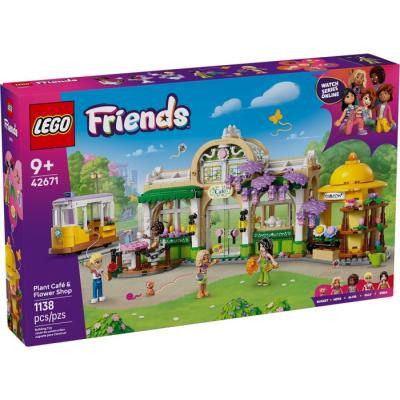 LEGO FRIENDS Le café aux plantes et le fleuriste...