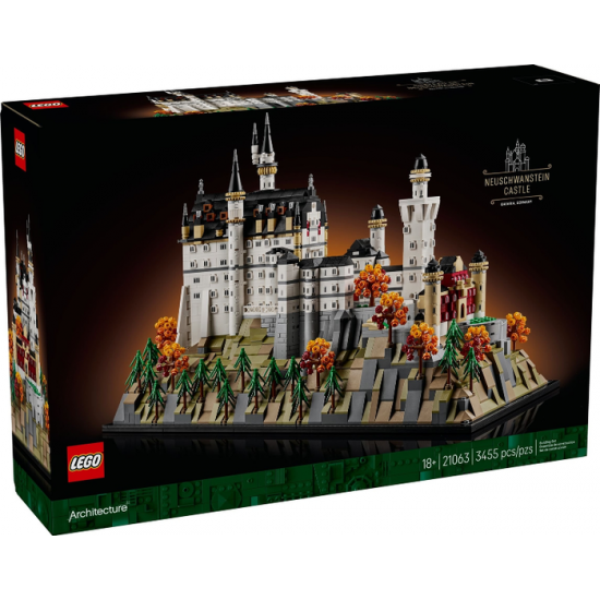 LEGO ARCHITECTURE Le château de Neuschwanstein...