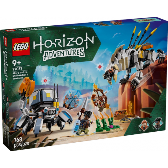 LEGO Horizon Forbidden West : Aloy et Varl contre...