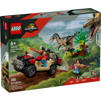 LEGO JURASSIC WORLD L’évasion hors route du...