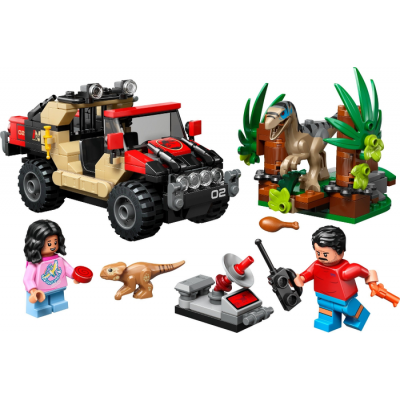 LEGO JURASSIC WORLD L’évasion hors route du Raptor 2025