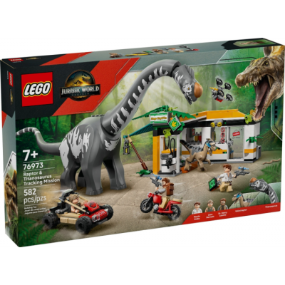 LEGO JURASSIC WORLD Mission de suivi du Raptor et...