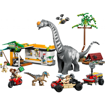 LEGO JURASSIC WORLD Mission de suivi du Raptor et du Titanosaure 2025