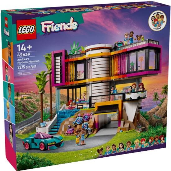 LEGO FRIENDS Le manoir moderne d’Andrea 2024