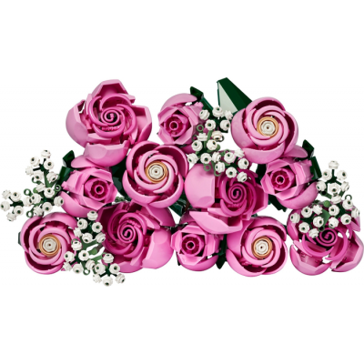 LEGO Icon Botanicals Le bouquet de roses roses 2025