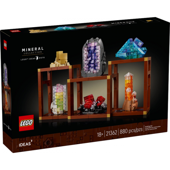 LEGO IDEAS La collection de minéraux 2025