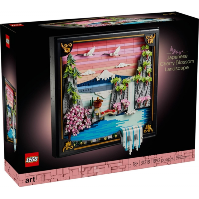 LEGO Art Le paysage de cerisiers en fleurs...